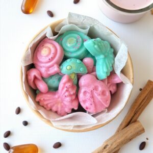 Wax Melts Harmony 100g - Fragancia mística con bayas rosas, mirra y palo santo - Cera aromática premium para el hogar