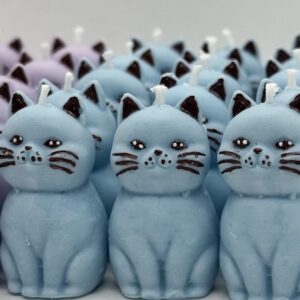 Souvenir Mini Gatito en Tul o Bolsa Transparente 13g