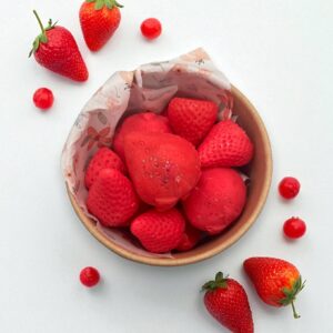 Wax melts frutilla aroma dulce 100g cera de soja natural para quemador