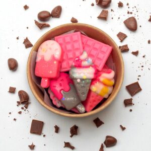 Wax Melts Choco Crema de cera de soja natural con aroma a chocolate cremoso