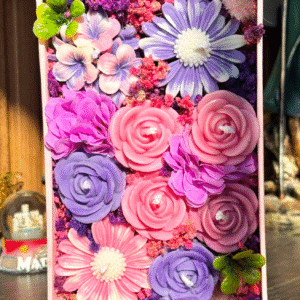 Mini Bouquet Velas Artesanal Premium - Personalizado