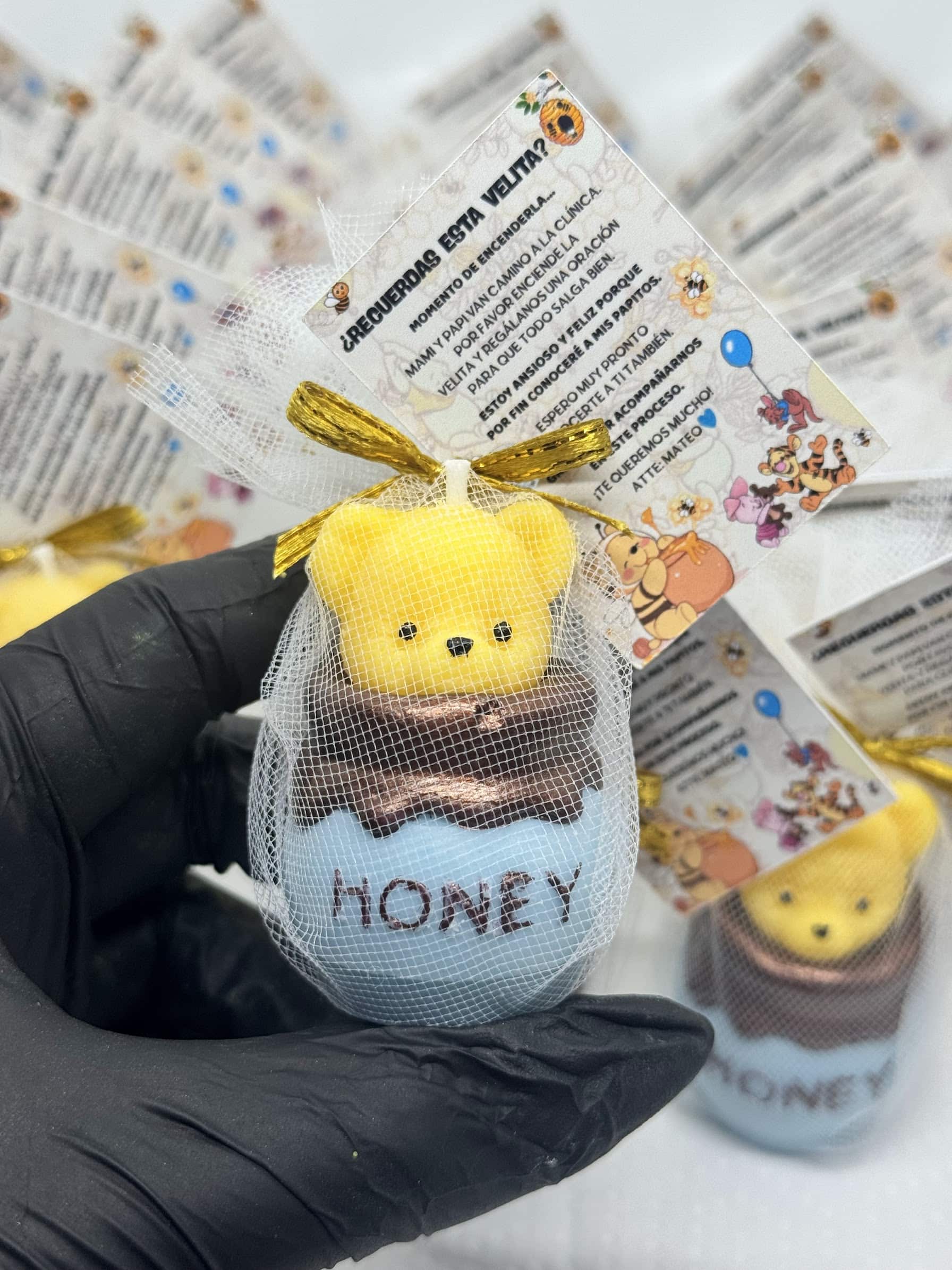 Velas Aromáticas Osito Miel | Pack 20 unidades - Imagen 2