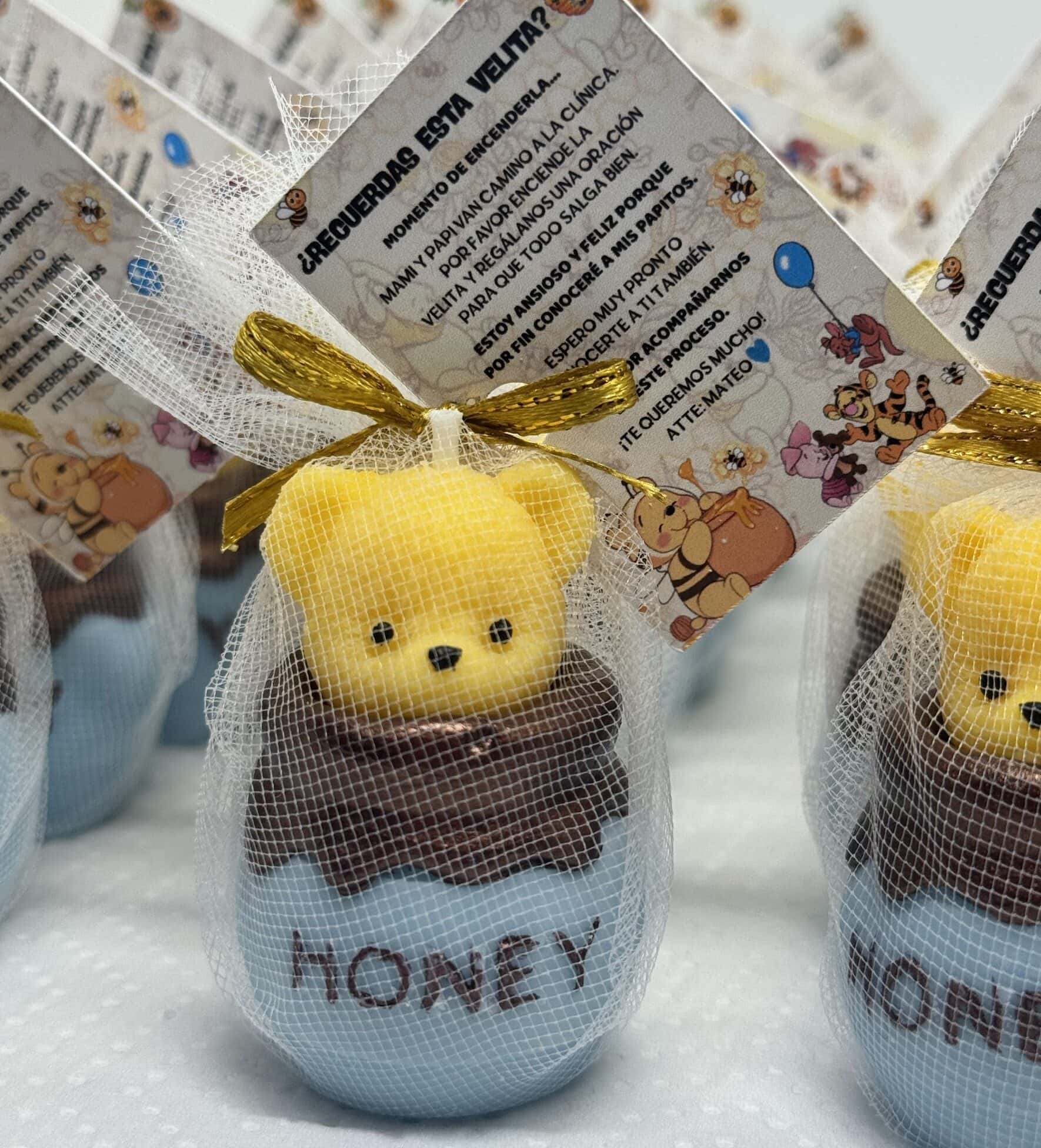 Velas Aromáticas Osito Miel | Pack 20 unidades