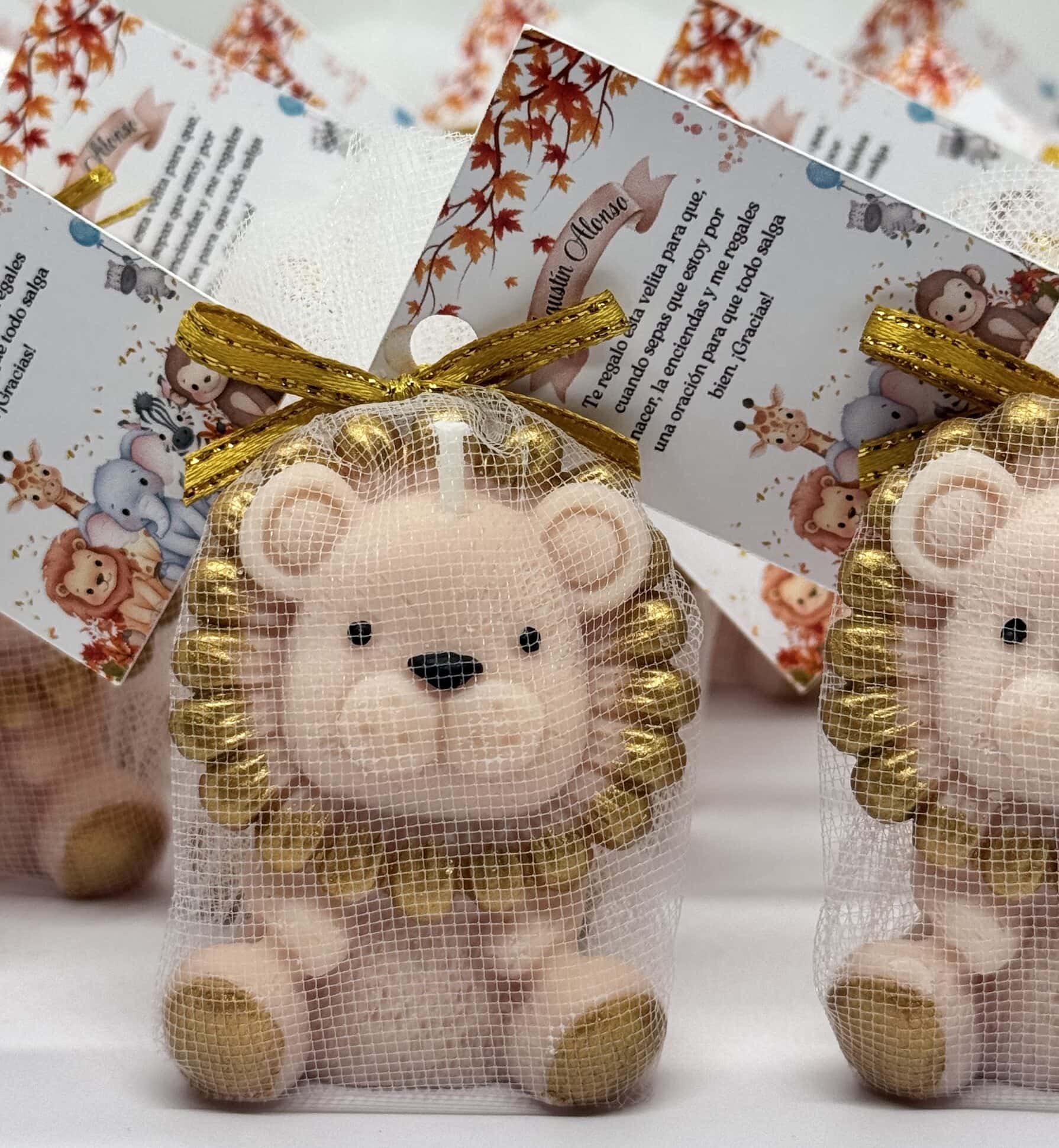 Velas Aromáticas Leoncitos | Pack 30 unidades