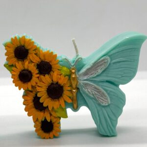 Souvenir Mariposa Girasol en Tul 35g Personalizada
