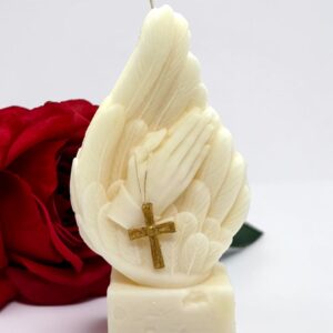 Souvenir Alas de Ángel en Tul 90g Personalizada