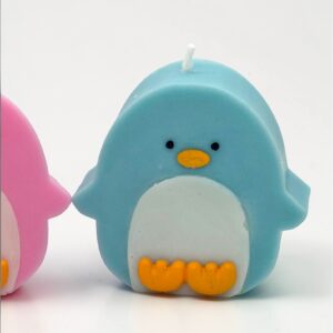 Souvenir Baby Shower Pingüino en Tul o Bolsa Transparente 38g