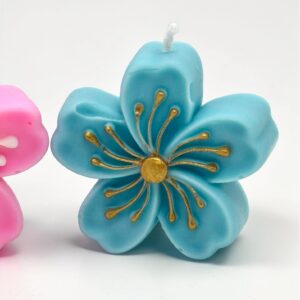 Souvenir Baby Shower Flor en Tul o Bolsa Transparente 33g