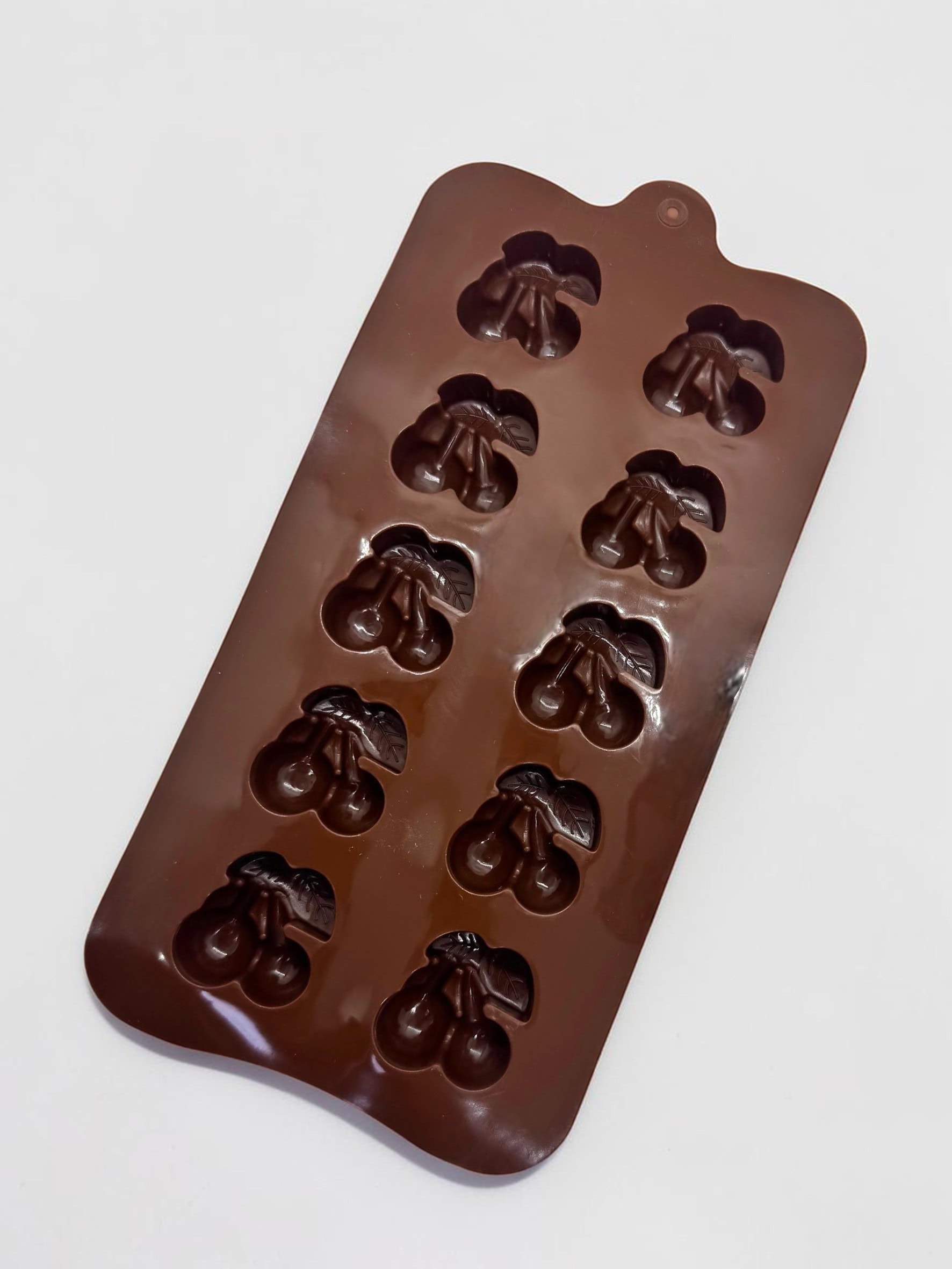 Molde Silicona Cerezas 10 Cavidades para Wax Melts - Imagen 2