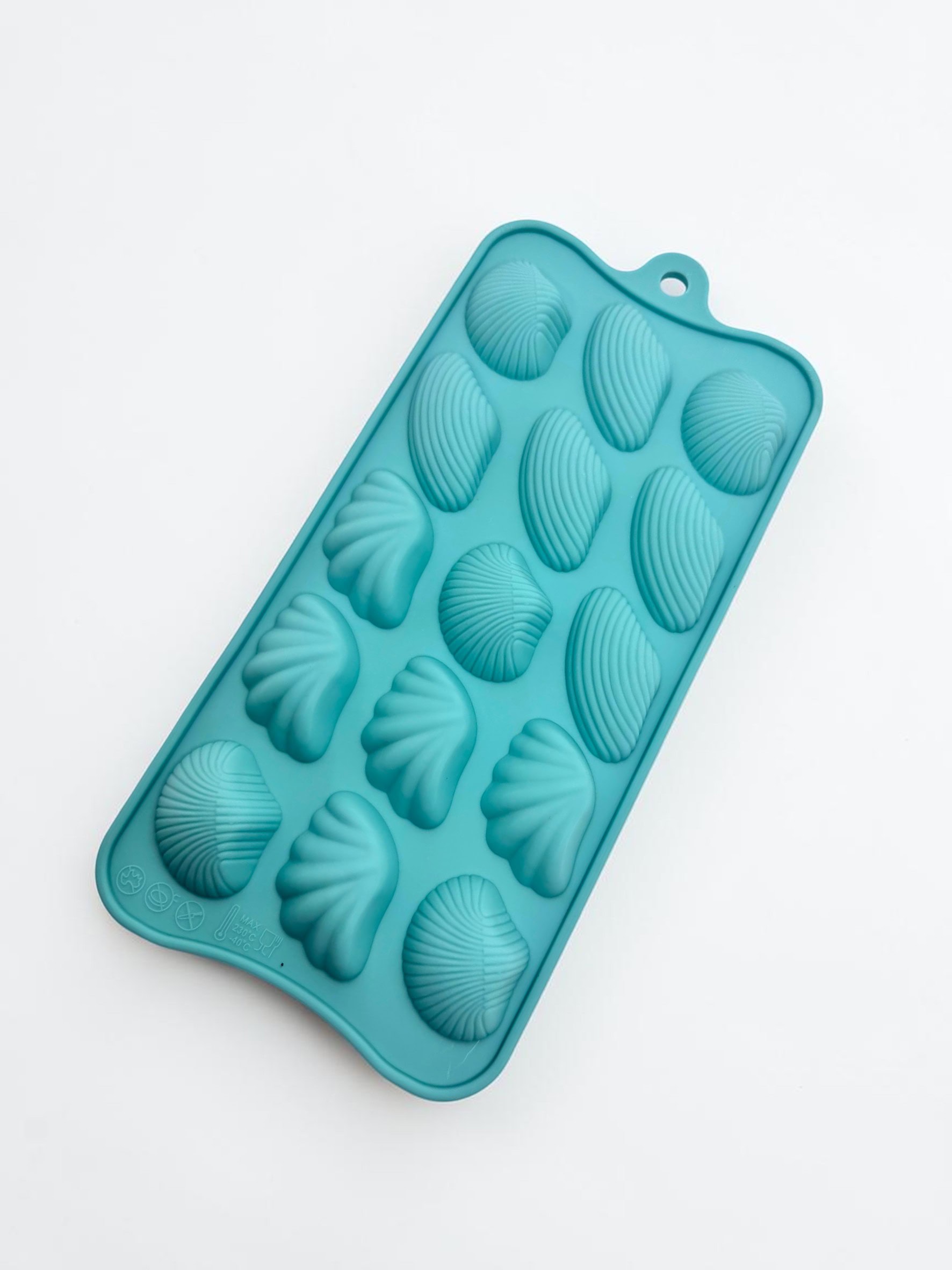 Molde Silicona Conchas del Mar 15 Cavidades para Wax Melts