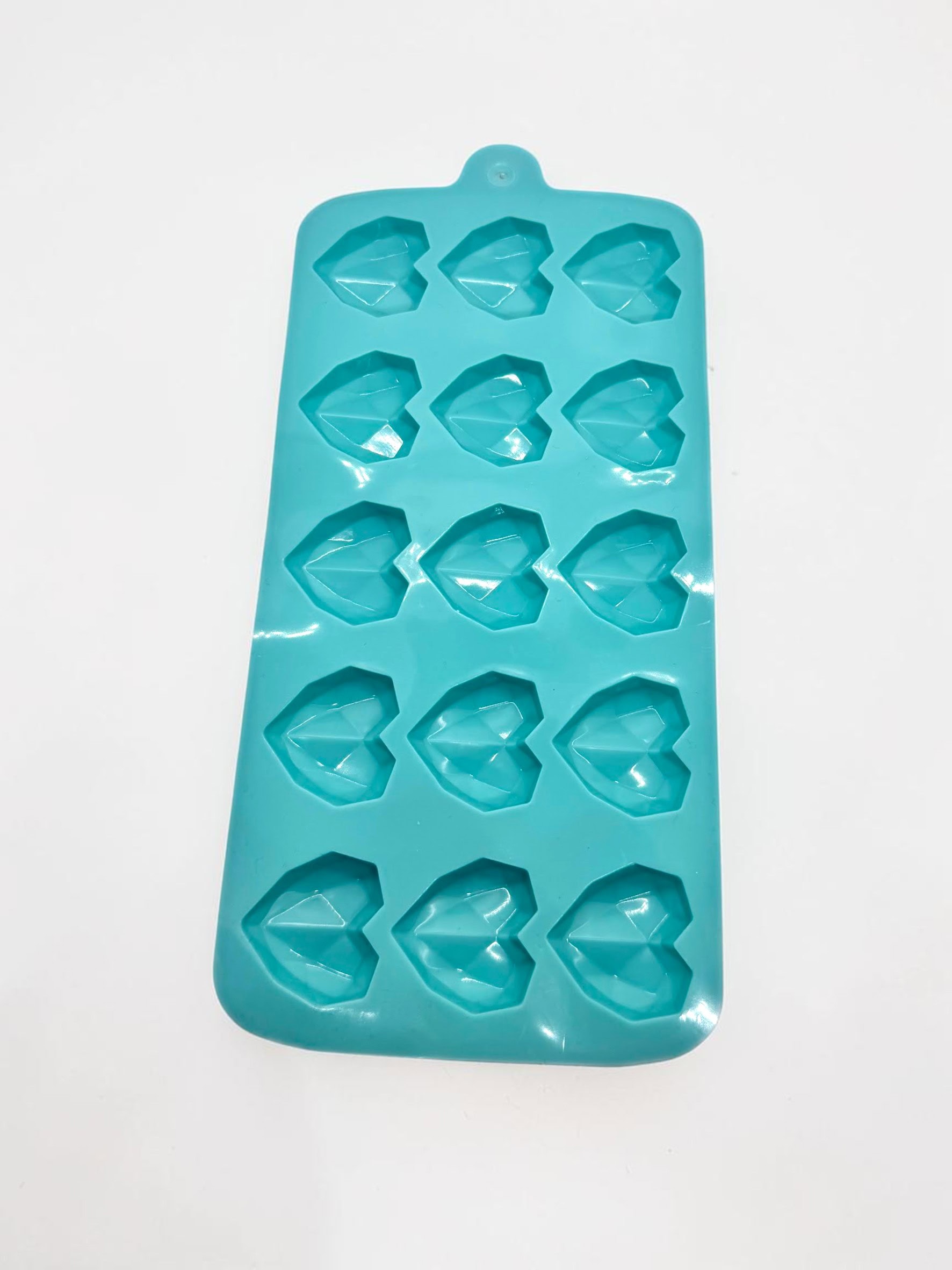 Molde Silicona Bombón Corazón 15 Cavidades para Wax Melts - Imagen 2