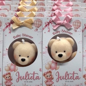Souvenir Oso Teddy en Cajita Personalizada
